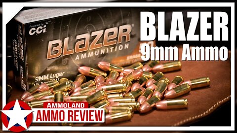 Blazer Brass 115gr FMJ 9mm Ammo Review - Does it Perform?