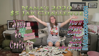 Nana So Crafty - 2020 $5 jar challenge