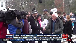 Democratic presidential primary enters new phase
