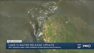 Governor DeSantis visits Fort Myers to discuss Lake O discharges