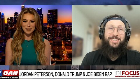 IN FOCUS: Jordan Peterson, Donald Trump & Joe Biden AI Rap with Hi-Rez The Rapper - OAN