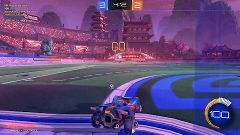 Almost perfect defence(rocket league)