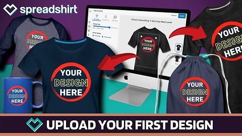 How To Upload Designs On Spreadshirt | Spreadshirt Tutorial 2021