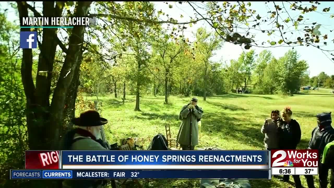 The Battle of Honey Spring Reenactments