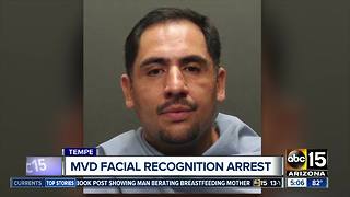 MVD facial recognition helps make arrest