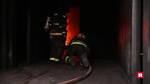 Inside a Firemen's Live Fire Training | Rare News