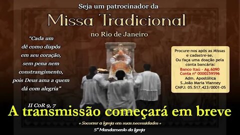 II Domingo do Advento - 04/12/2022 Missa das 8:00