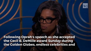 Limbaugh Crushes Oprah's 2020 Chances with Devastating Blow After Golden Globes Speech