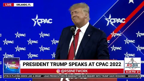 President Donald J. Trump Full Speech at CPAC 2022 in Orlando