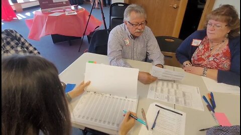 THIS IS HAND-COUNTING BALLOTS WE DEFINITELY CAN DO THIS!