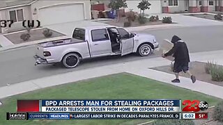 Bakersfield police arrest man for stealing packages