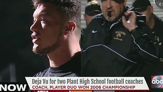 Deja Vu for two Plant High School football coaches