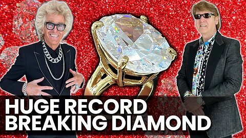 HUGE Lab Grown Diamond SMASHES World Record!