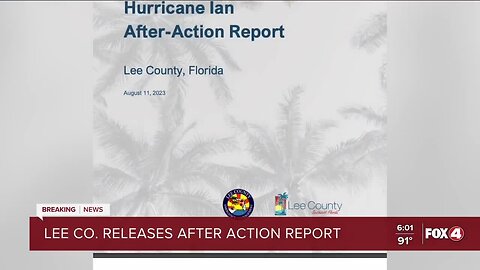 Lee County releases Hurricane Ian After-Action Report