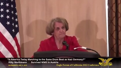 EVERYONE needs to watch and listen to her experience with Hitler/Nazi's! Sound familiar?