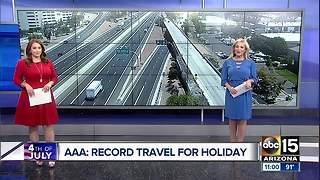 Americans traveling for Independence Day weekend