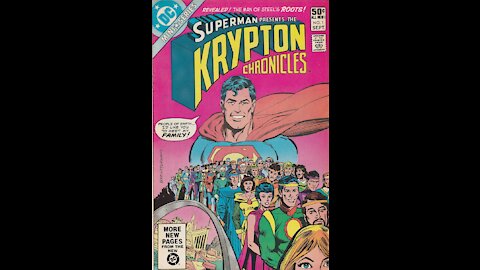 Krypton Chronicles -- Issue 1 (1981, DC Comics) Review