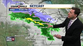 Michael Fish's NBC26 Storm Shield weather forecast