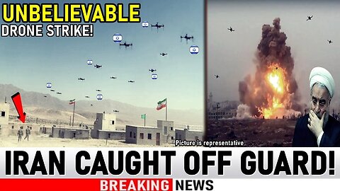 Iran in shock! Israeli Drone Swarm finally DESTROYED Iran's last stronghold! Inevitable End!