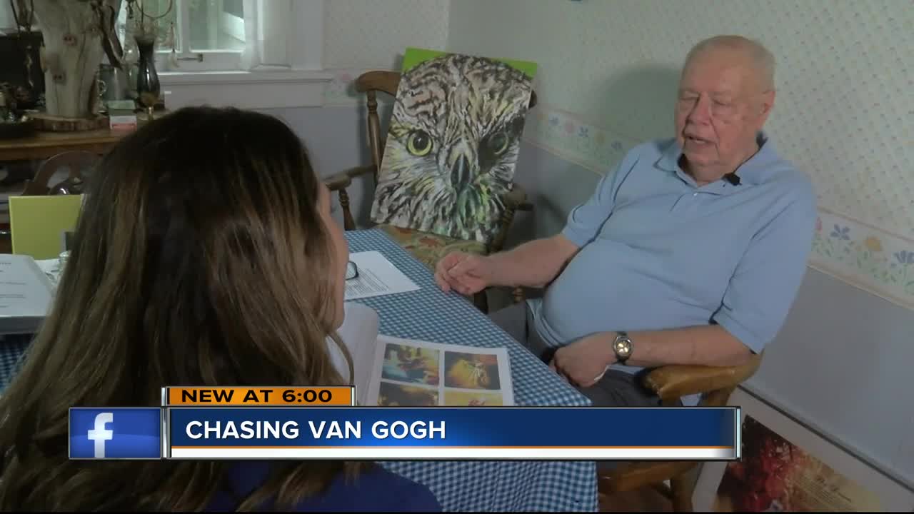 91-year-old Oconomowoc artist strives to paint as many paintings as Vincent van Gogh