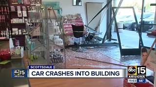 Car crashes into Scottsdale business