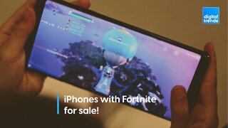 iPhones with Fortnite for sale!