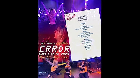 The Warning ERROR Tour from Denver Colorado. DaneBramage ROCKS talks about the show LIVE.