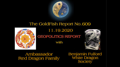 The GoldFish Report No. 609 Geopolitics w/ The Red & White Dragons