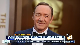 Kevin Spacey pleads not guilty