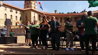 SOUTH AFRICA - Pretoria - Springbok Rugby World Cup Trophy Tour (Video) (SHk)