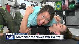"Valociraptor": WNY's first pro female MMA fighter