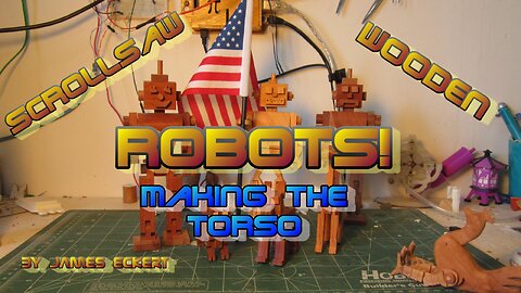 Wooden Robots Making the Torso P3