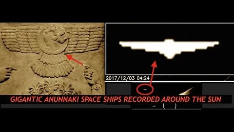 Gigantic Anunnaki Space Ships Recorded Around the Sun? You Decide
