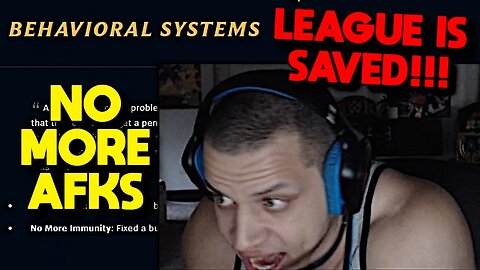 Tyler1 Reacts to BEHAVIORAL SYSTEMS Changes