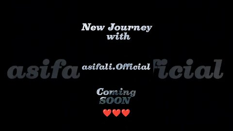 New Journey with @asifali.official coming soon|#youtubeshorts #youtube #vlog #journey #subscribe❤️