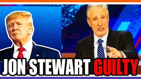 Jon Stewart Guilty of What Trump Is Being Accused of