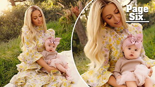 Paris Hilton shares adorable first photos of daughter London after keeping 5-month-old off social media