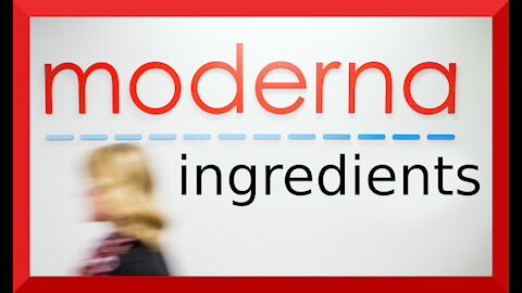 Moderna ingredients