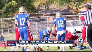 Cardinal Newman defeats Santaluces football 5/24