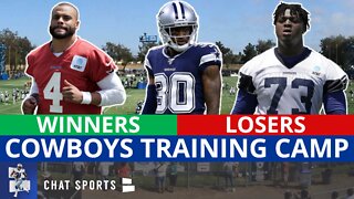 Dallas Cowboys Training Camp Winners & Losers So Far