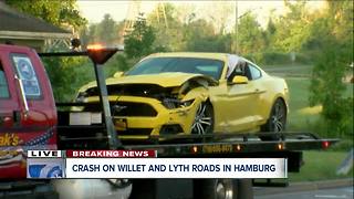 High speed crash in Hamburg