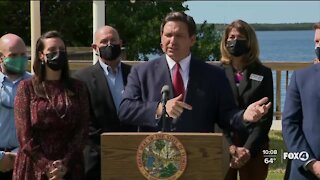 Gov. Desantis gives vaccine update