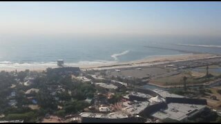 SOUTH AFRICA - Durban - Aerial video of Durban Point Waterfront (Video) (eoH)