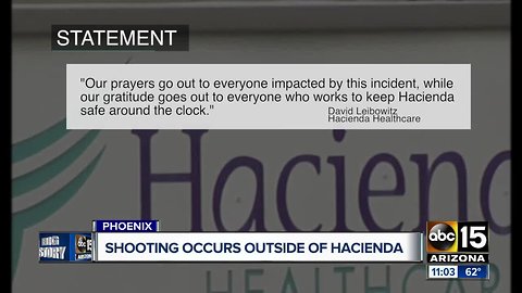 Suspect shot by off-duty officer at Hacienda HealthCare facility