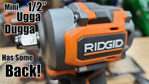 Now In 1/2"! RIDGID 18 Volt SubCompact 1/2" Impact Wrench Review