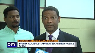 West Palm Beach City Commission approves Frank Adderley as new police chief