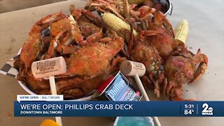 We're Open: Phillips Crab Deck