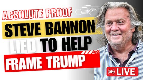 ABSOLUTE PROOF Steve Bannon Lied To Help Frame Trump [PETE SANTILLI SHOW EP#3939 02.13.24 9AM]