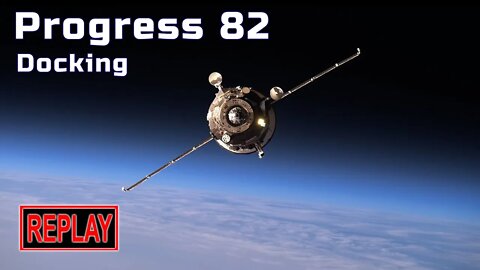 REPLAY [4K]: Soyuz Progress 82 docks to the ISS! (27 Oct 2022)