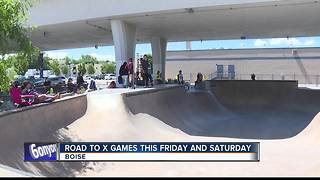 Road to X Games this weekend